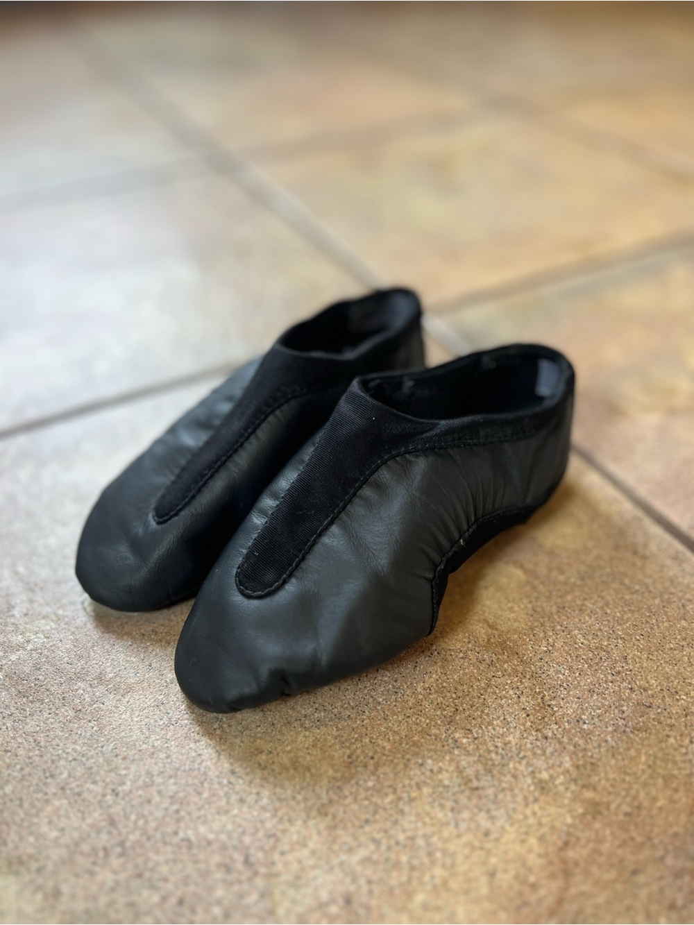 Bloch Black Jazz Shoes Kids Dance Slip-On